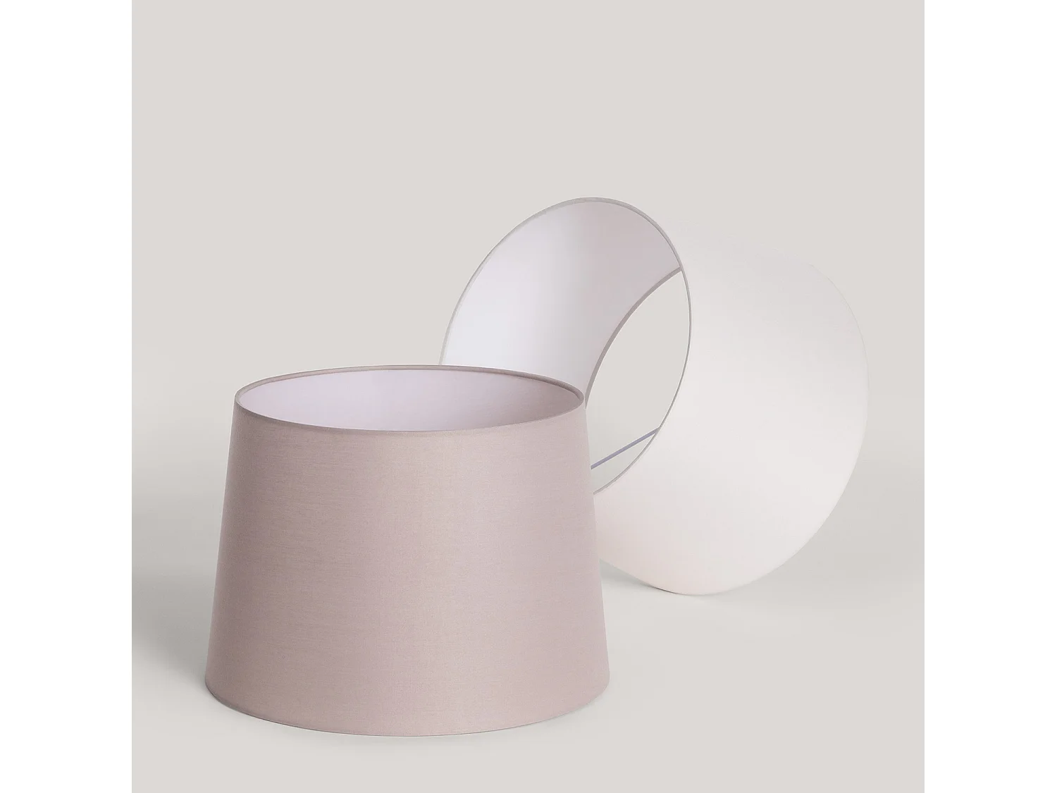 Abat-jour de Lampe Priya ILUZZIA Taupe