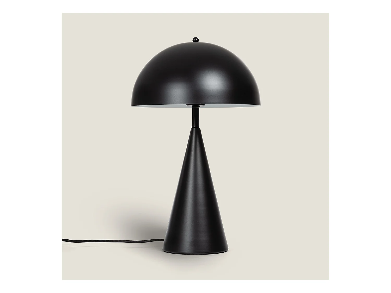 Lampada da Tavolo Metallo Shimo Nero