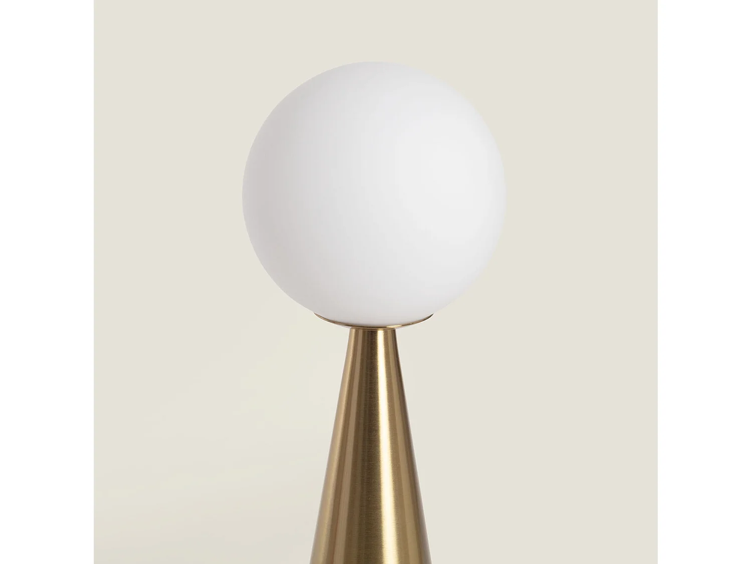 Lampe à Poser Métal et Verre Hipias Doré