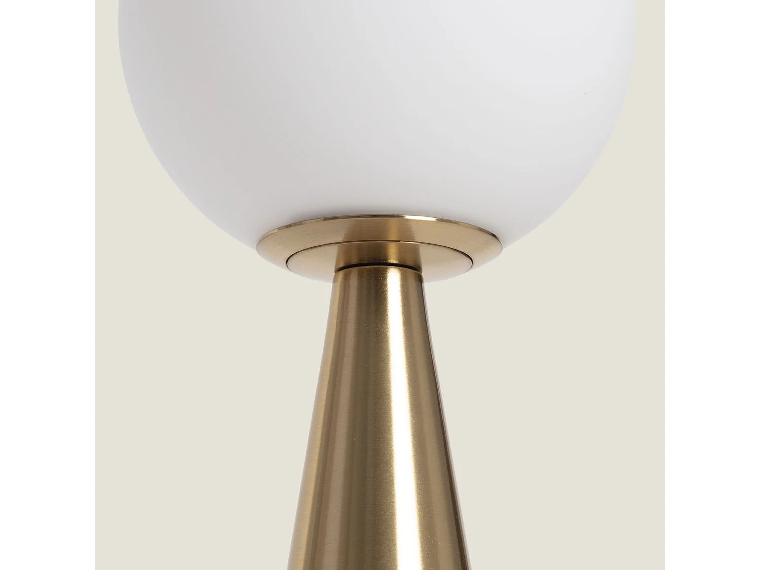 Lampe à Poser Métal et Verre Hipias Doré