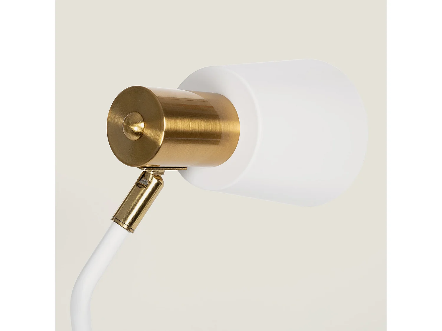 Lampe de Bureau Flex Métal Tatlin  Blanc