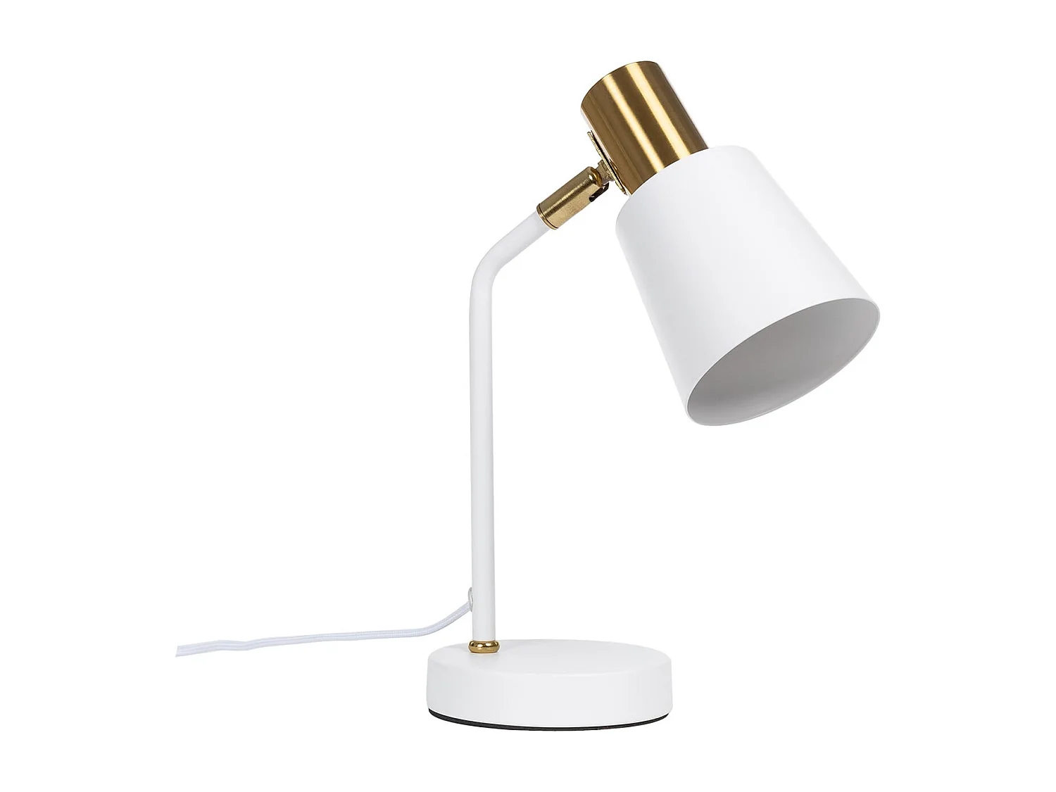 Lámpara Flexo Escritorio Metal Tatlin Blanco