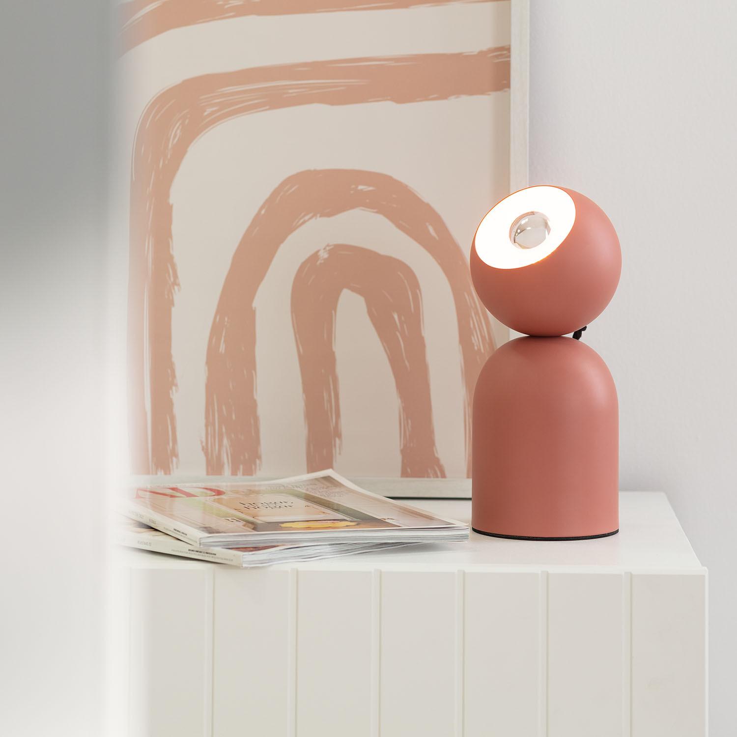 Ledkia Lampe Poser M Tal Lippi Terracotta