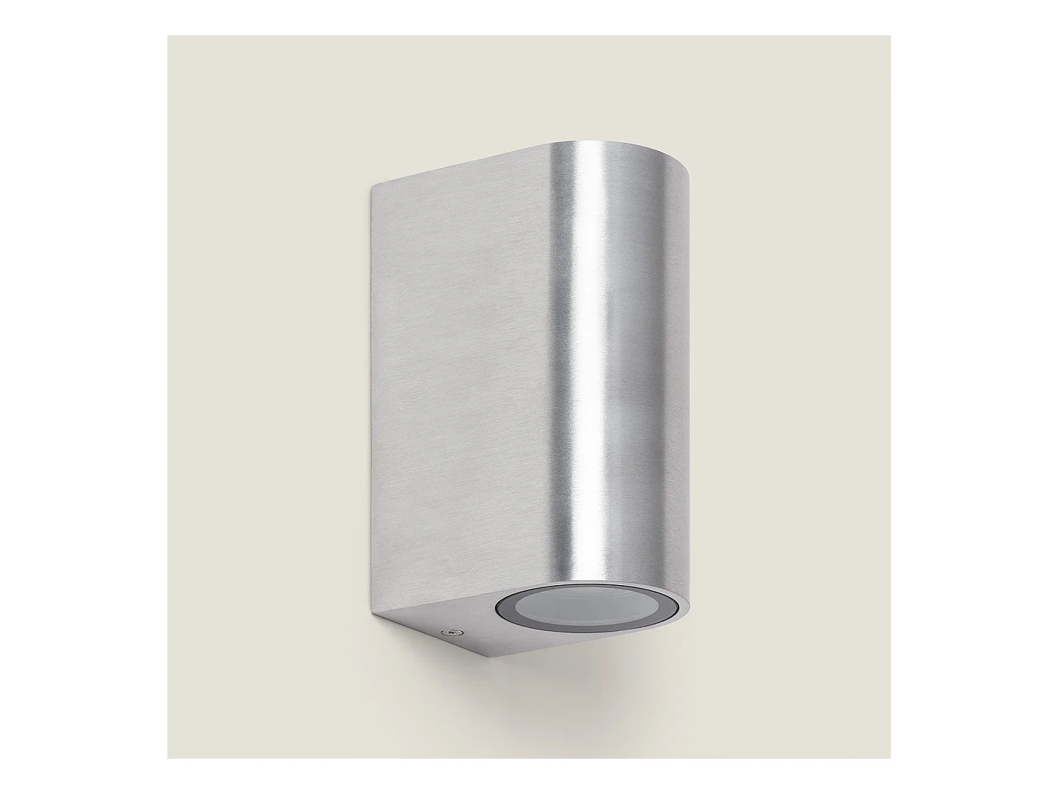 Applique Murale Aluminium Big Gala Éclairage Double Face Argent