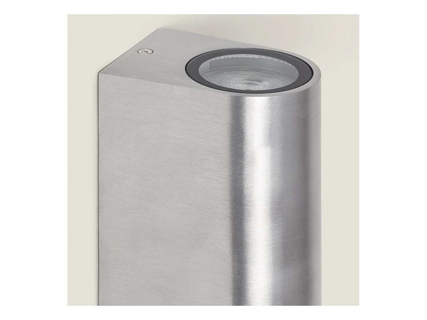 Applique Murale Aluminium Big Gala Éclairage Double Face Argent