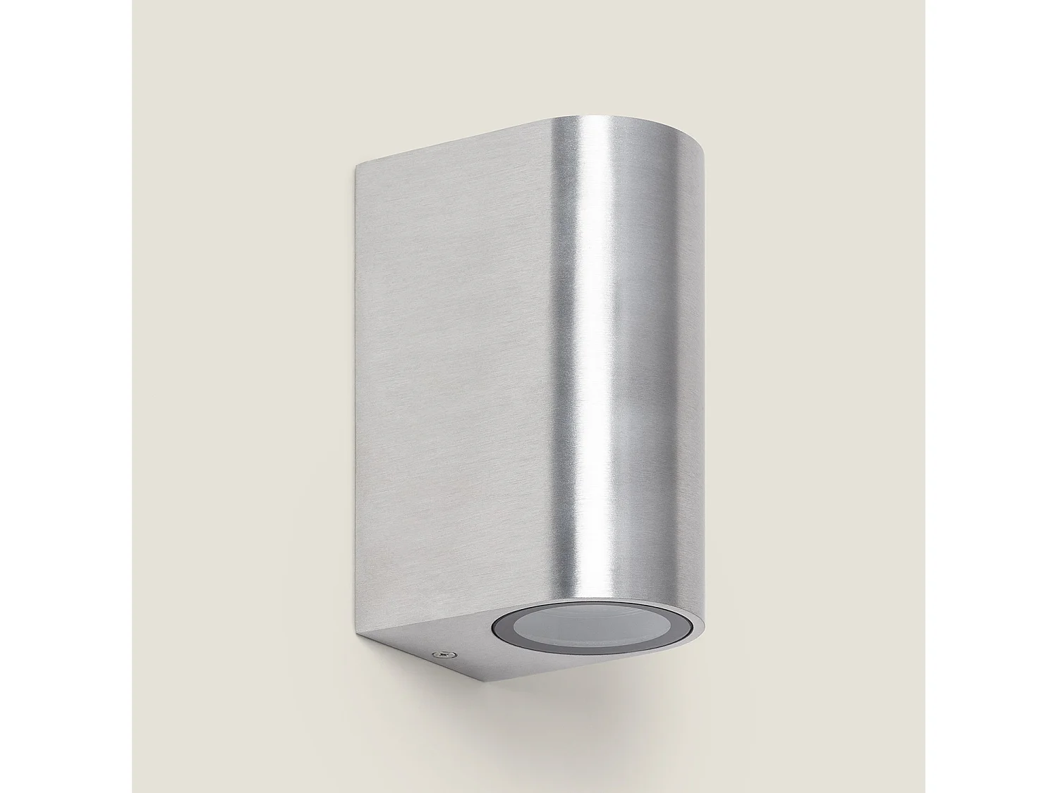 Applique Murale Aluminium Big Gala Éclairage Double Face Argent