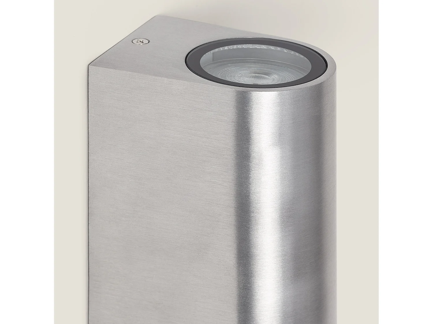 Applique Murale Aluminium Big Gala Éclairage Double Face Argent