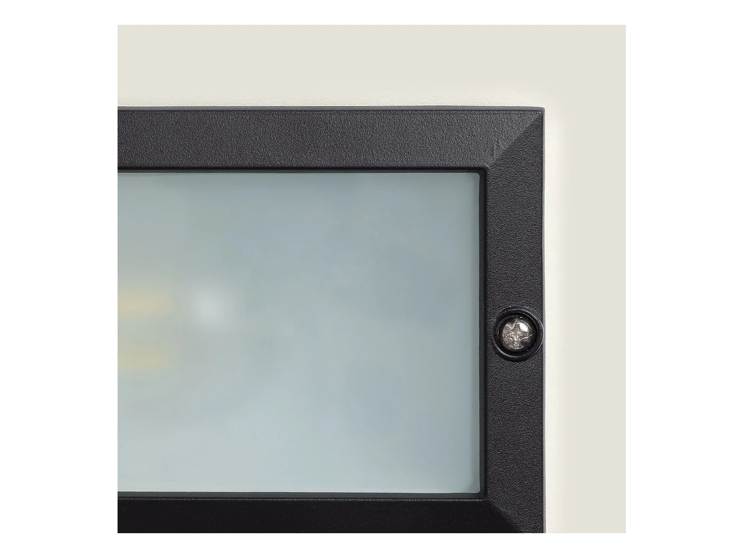 Segnapasso da Incasso a Parete per Lampadina E27 Nero