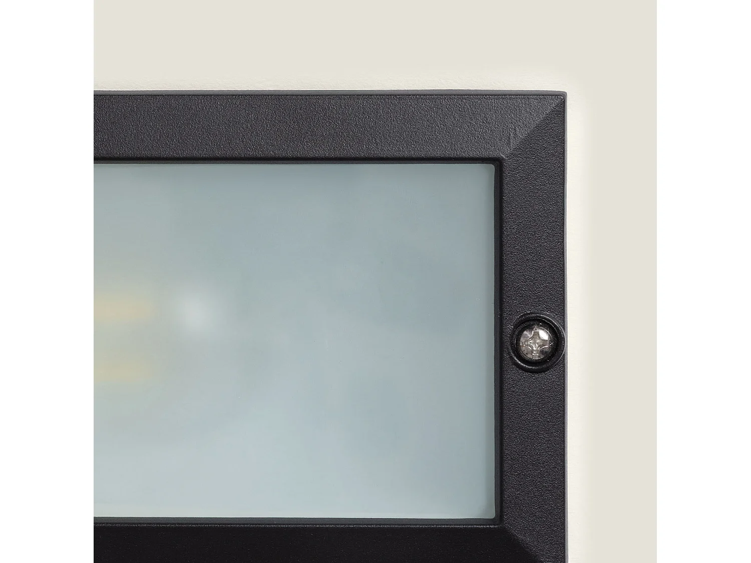 Segnapasso da Incasso a Parete per Lampadina E27 Nero