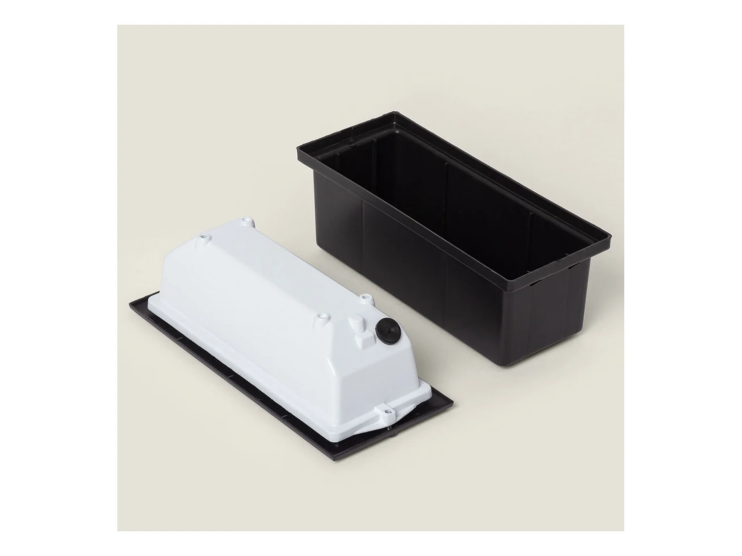 Segnapasso da Incasso a Parete per Lampadina E27 Nero