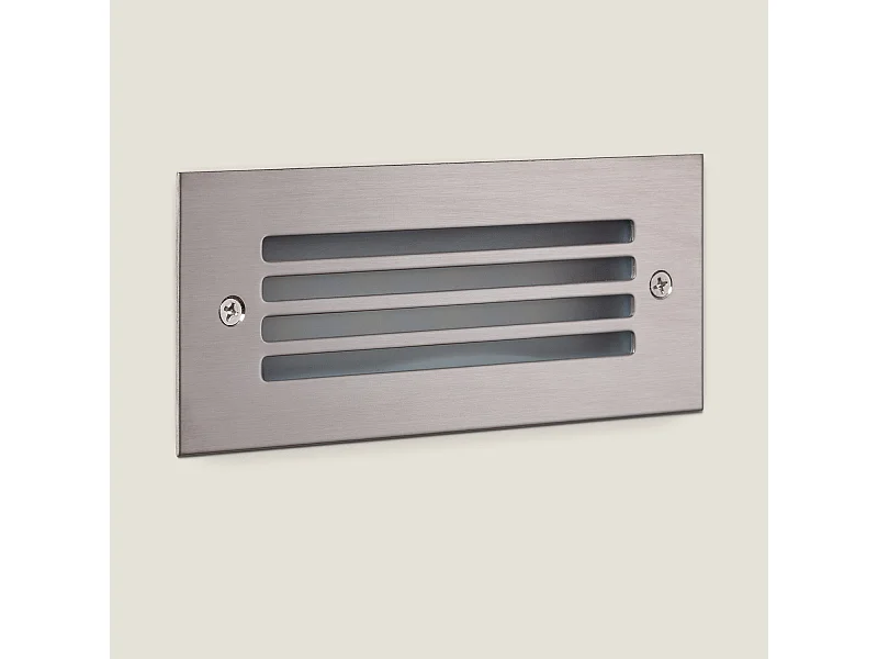 Baliza Exterior LED 4W Empotrable Pared Morgan 4000K Blanco Neutro