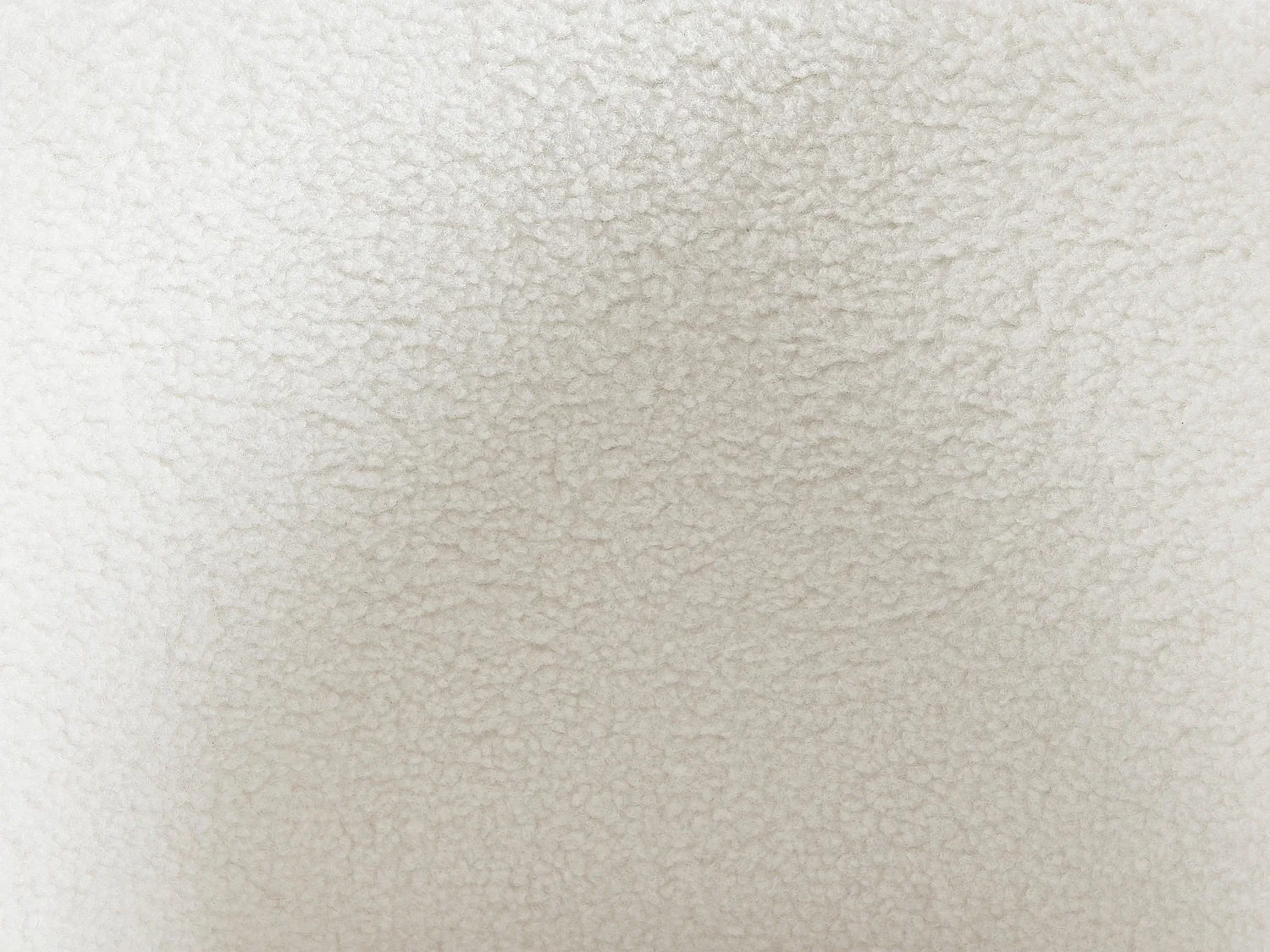 Sgabello da bar in Tessuto bouclette e metallo Bianco - Lotto di 2 - SENORASE