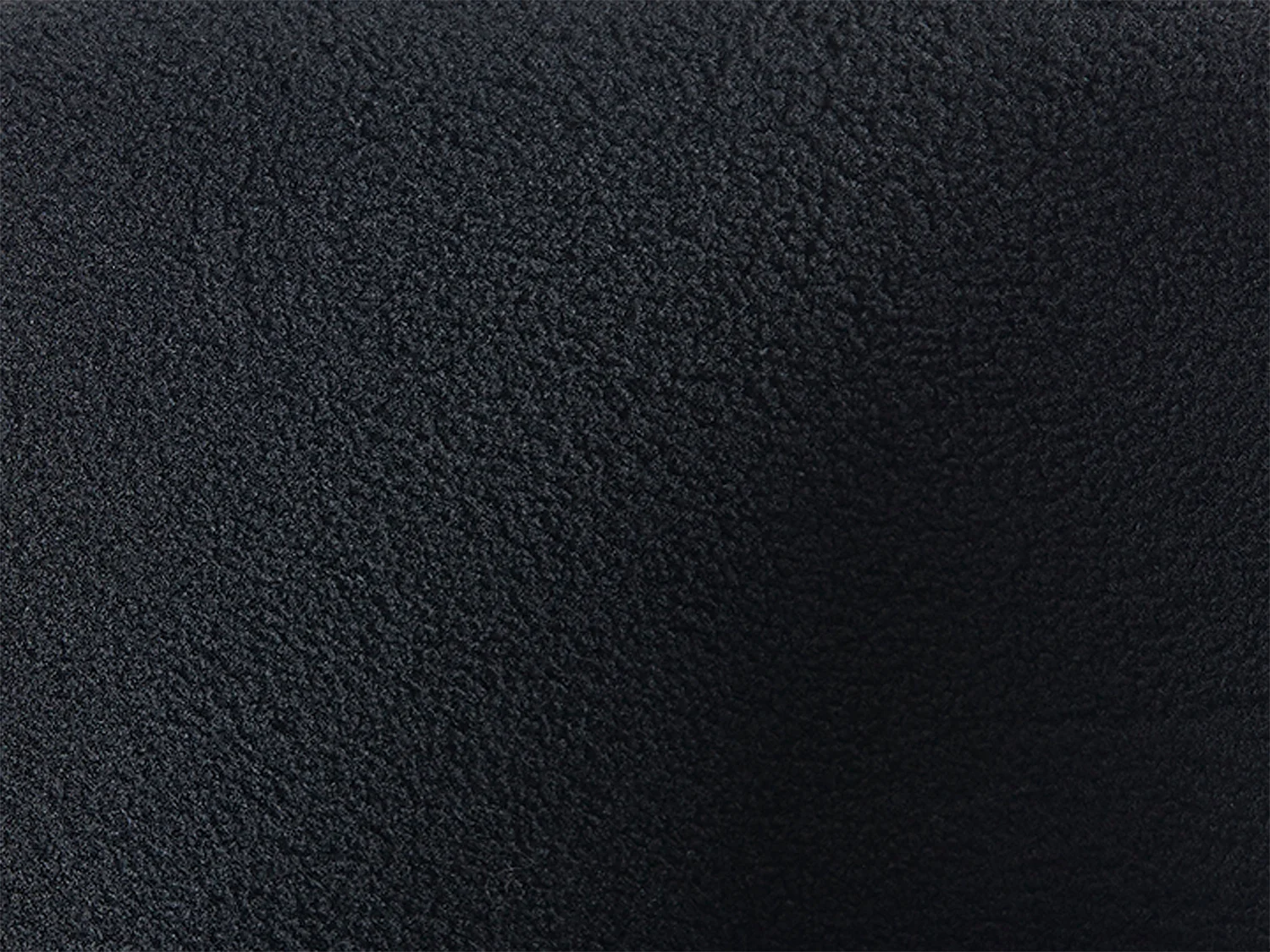 Lot de 2 tabourets de bar en tissu bouclette et métal - Noir - SENORASE