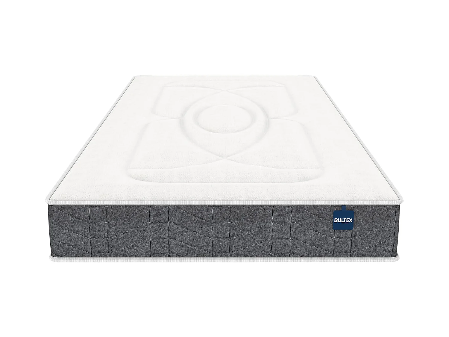 Matelas Bultex nano, mémoire de forme, coton et laine Recovery 120x190