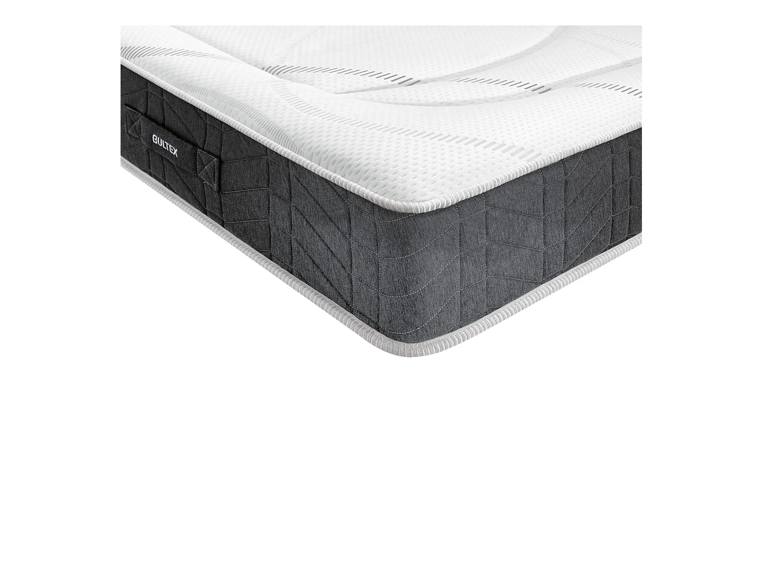 Matelas Bultex nano, mémoire de forme, coton et laine Recovery 140x190