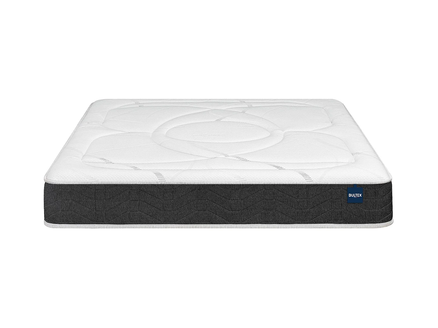 Matelas Bultex nano, mémoire de forme, coton et laine Recovery 160x190