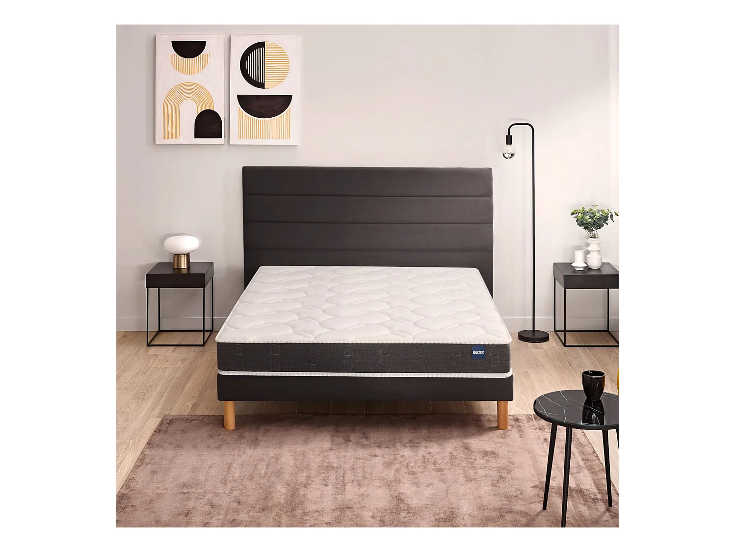 Matelas Bultex nano et mousse Bodysoft Essential 90x200