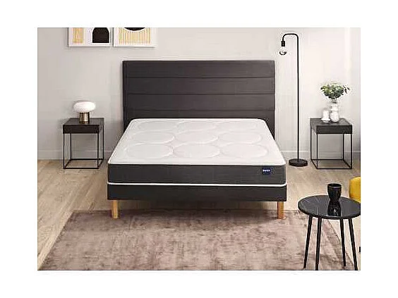 Ensemble Bultex Comforting + Sommier Confort Ferme 160x190 - Double Sommier