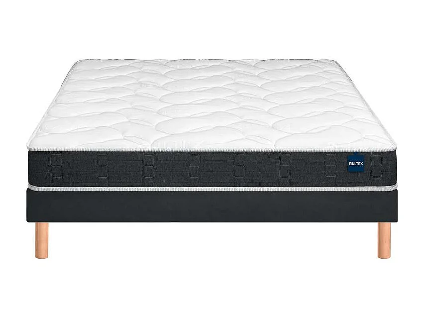 Ensemble Bultex Essential + Sommier Confort Ferme 160x190