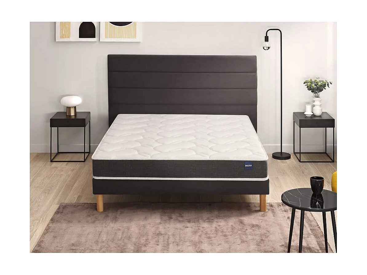 Ensemble Bultex Essential + Sommier Confort Ferme 160x190