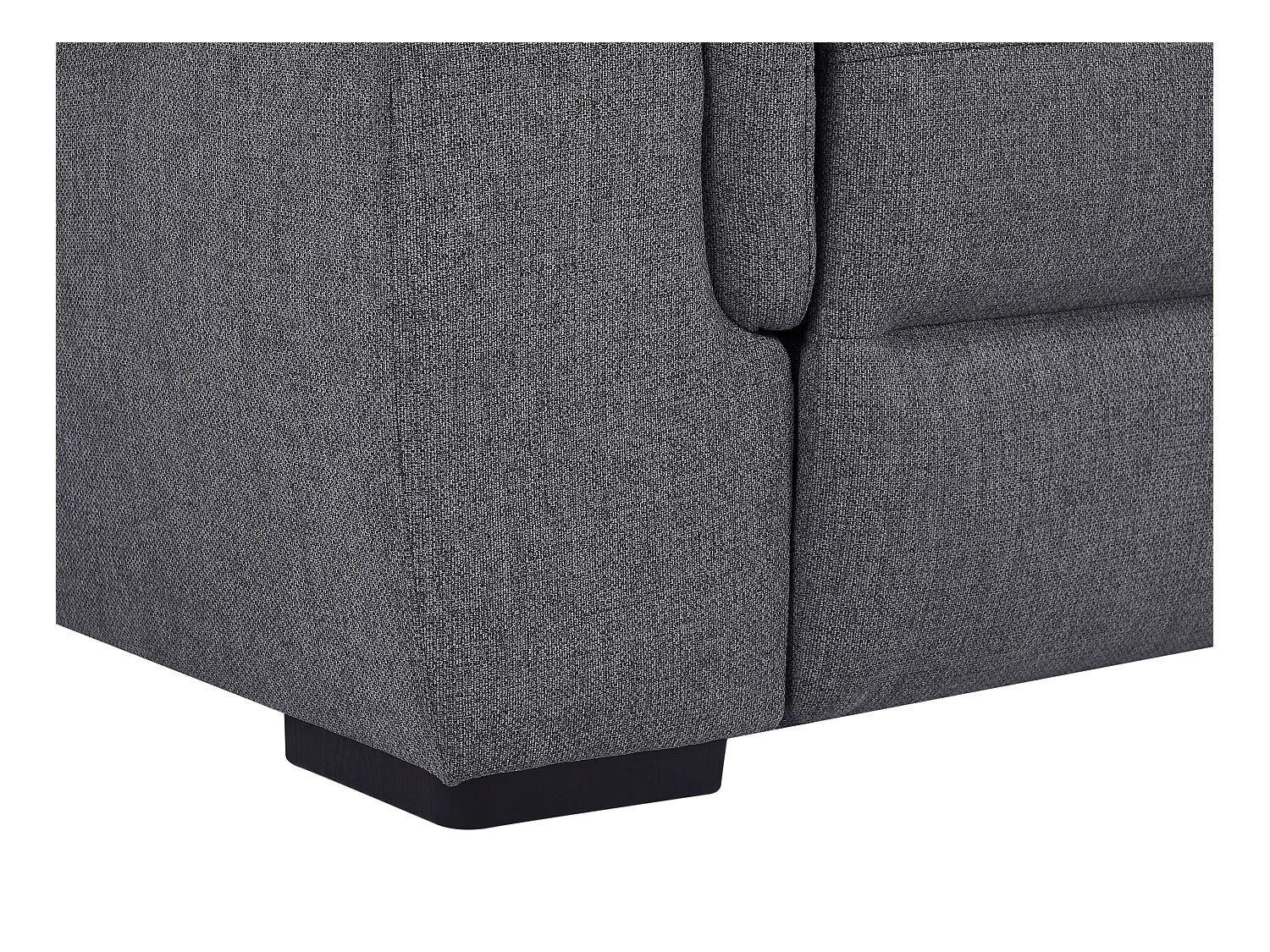 Relaxsofa elektrisch 2-Sitzer - Stoff - Grau - VERETO