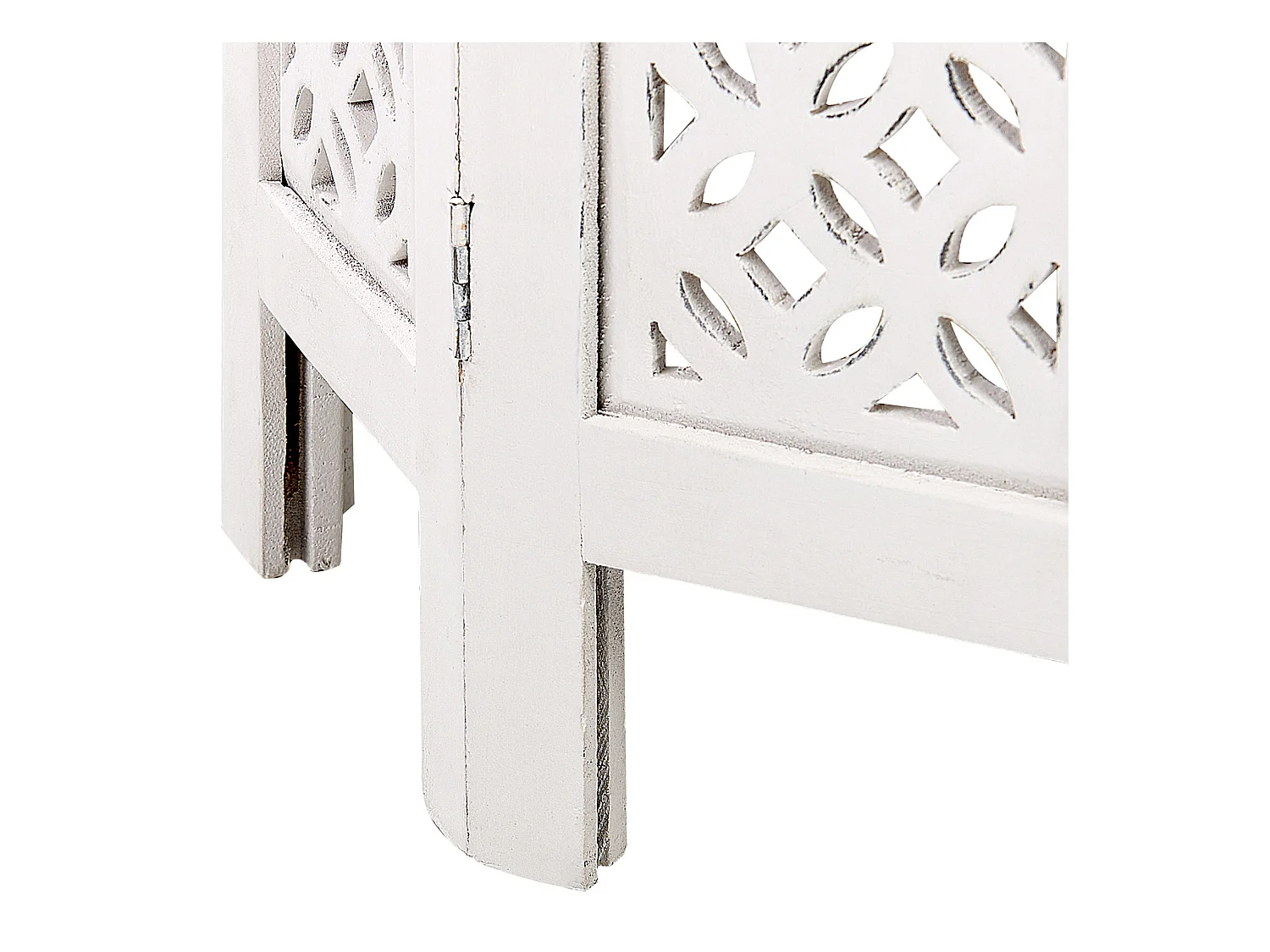 Beistelltisch BADHI Mango Holz Weiss