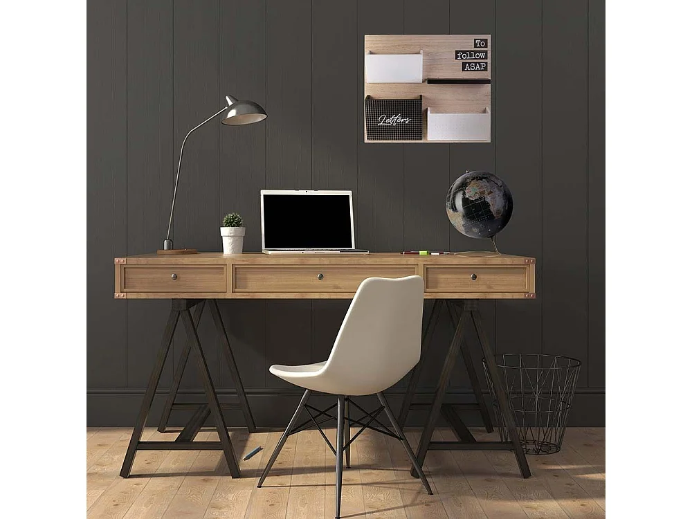 Globe Terrestre Deco Noir, Or