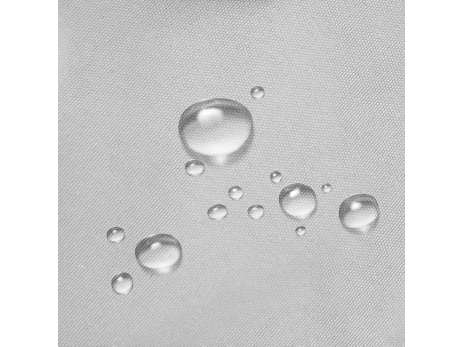 Voile d'ombrage triangulaire grande taille 4 x 4 x 4 m polyester imperméabilisé haute densité 160 g/m² gris