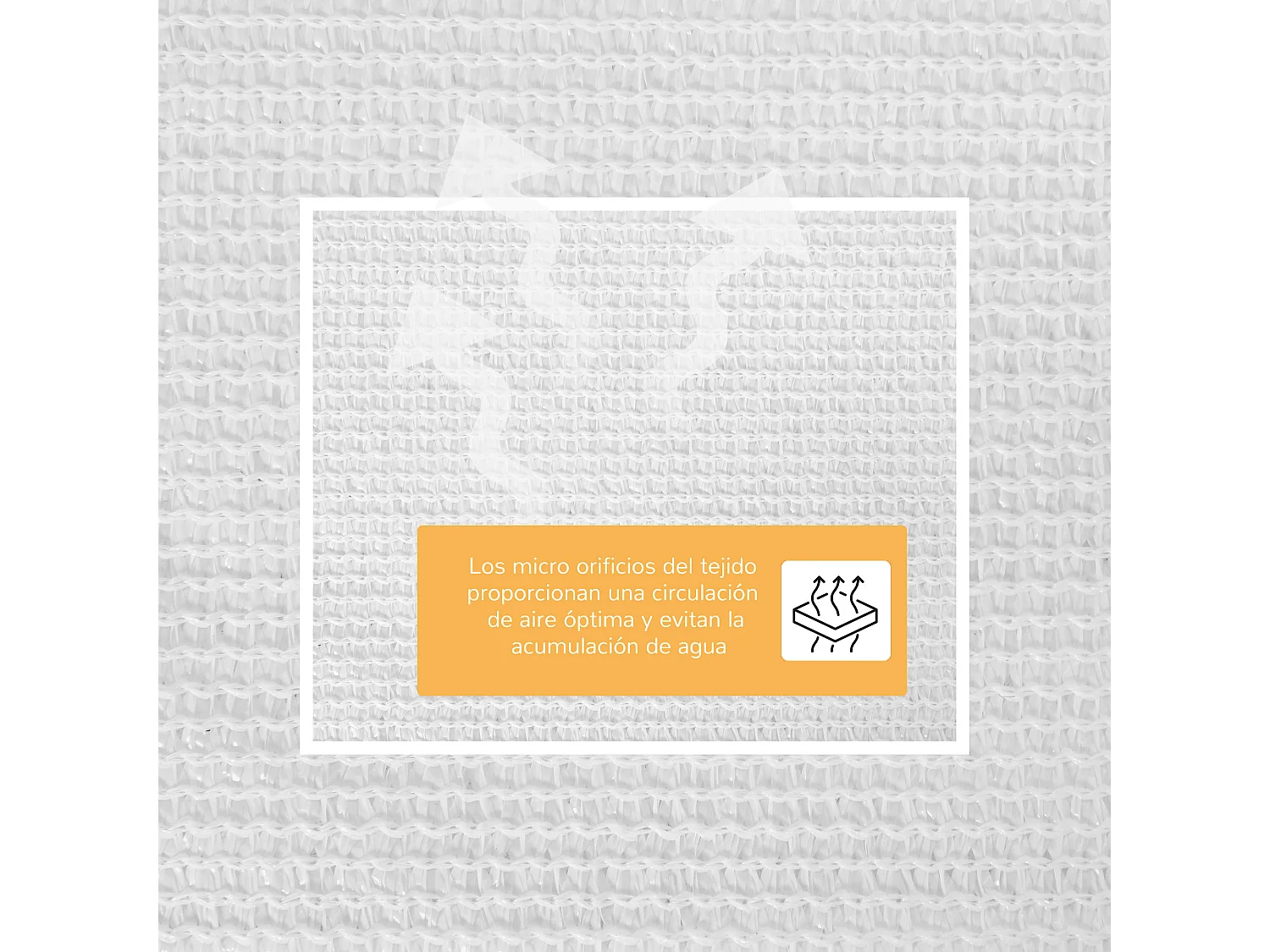 Voile d'ombrage rectangulaire 4 x 6 m toile solaire taud de soleil crème