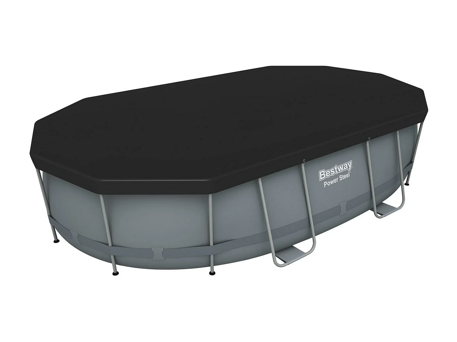 Piscine tubulaire ovale 4,88 x 3,05 x 1,07 m KAILUA