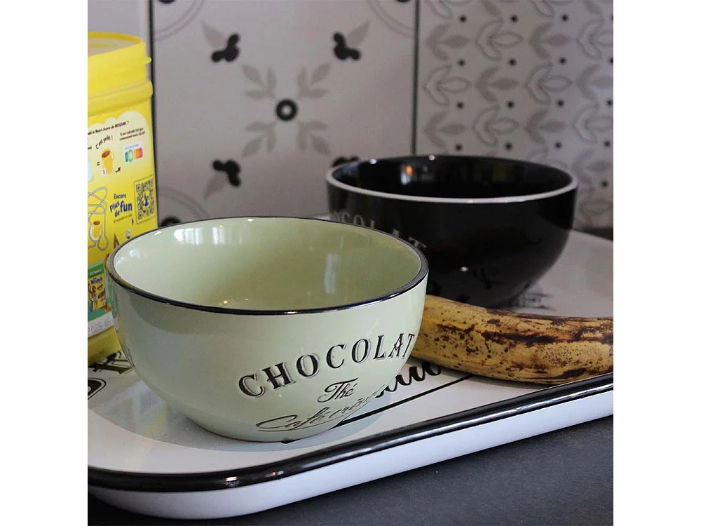 Cuencos de colores Brasserie bistrot (Juego de 6)