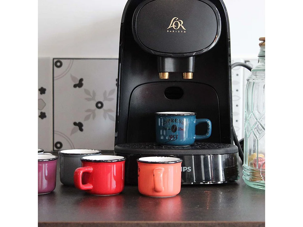 Tazze in ceramica colorata Bistrot (Set di 6) 10 cl - Espresso