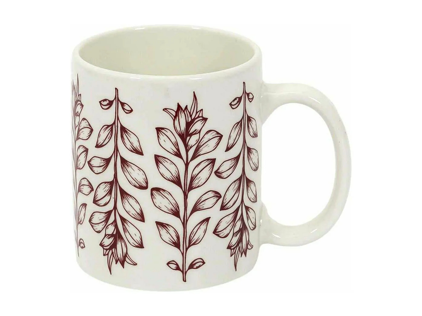 Mug en porcelaine Cottage 35 cl (Lot de 6)