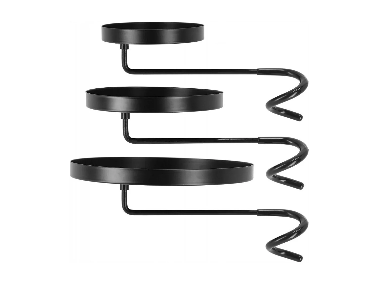 Etagère télescopique avec supports à plantes Petit modèle