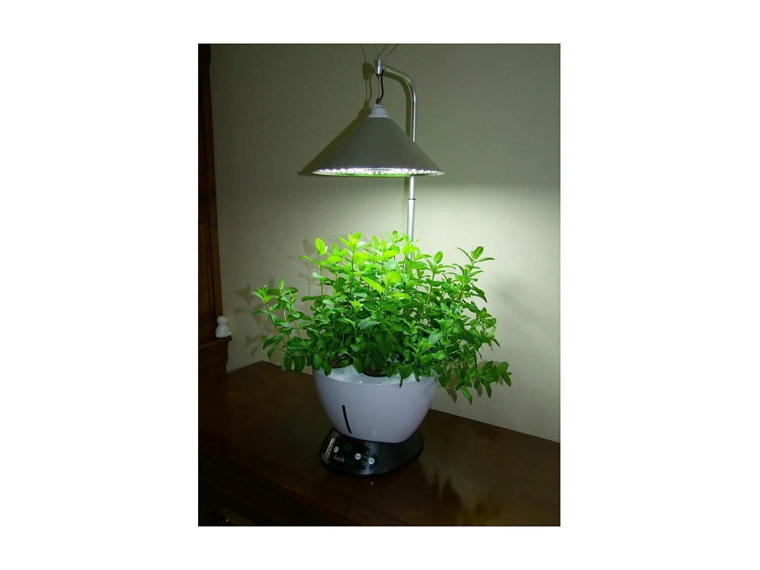 Jardinière avec lampe led intégrée Le potager