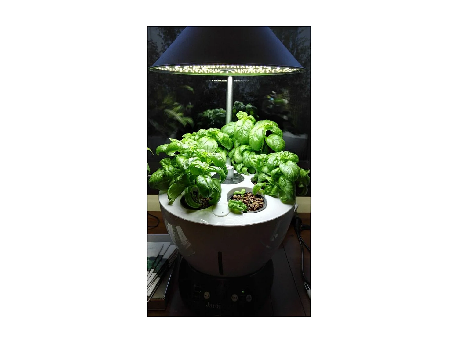Jardinière avec lampe led intégrée Le potager