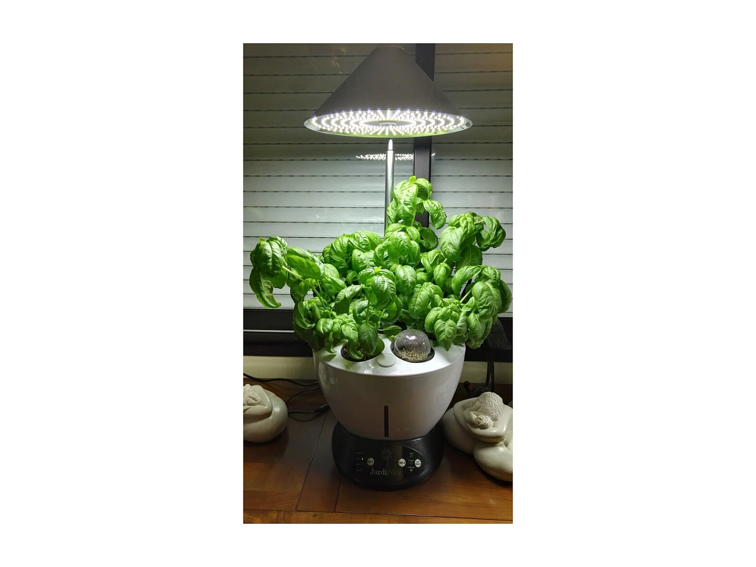 Jardinière avec lampe led intégrée Le potager
