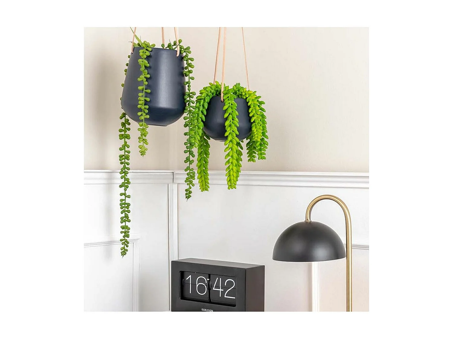 Support à plantes à suspendre Skittle medium Bleu foncé