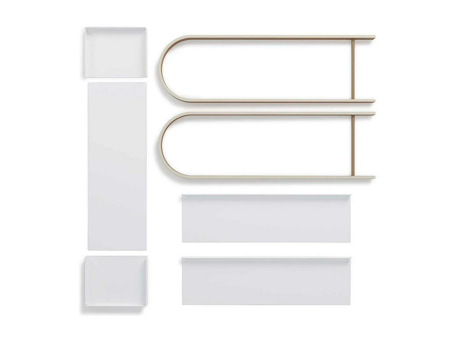 Hochbeet aus Holz und Metall "Grove"