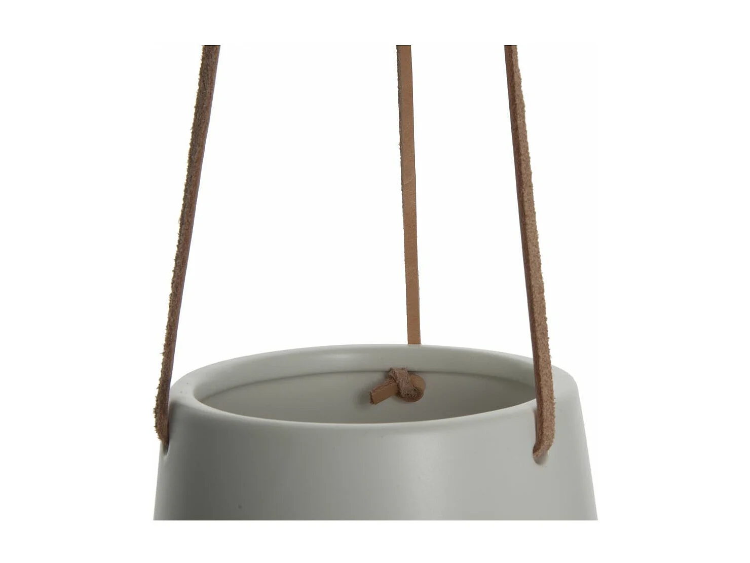 Support à plantes en céramique Skittle medium Blanc