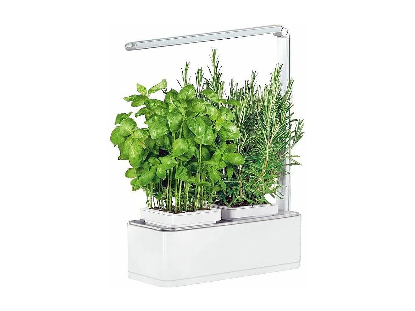 Jardinière avec lampe led intégrée Mini potager + engrais 1000 ml