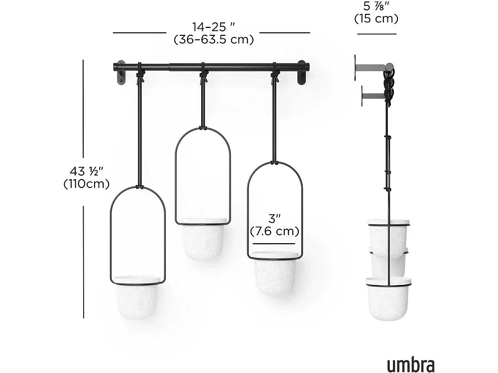 Support à plantes Triflora