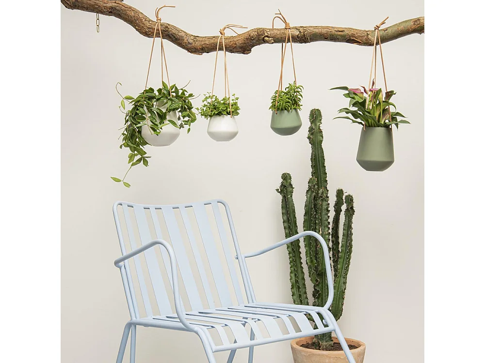 Support à plantes en céramique Skittle medium Sable