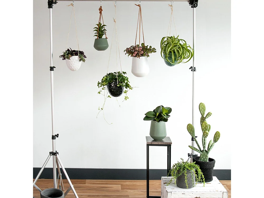 Support à plantes en céramique Skittle medium Sable