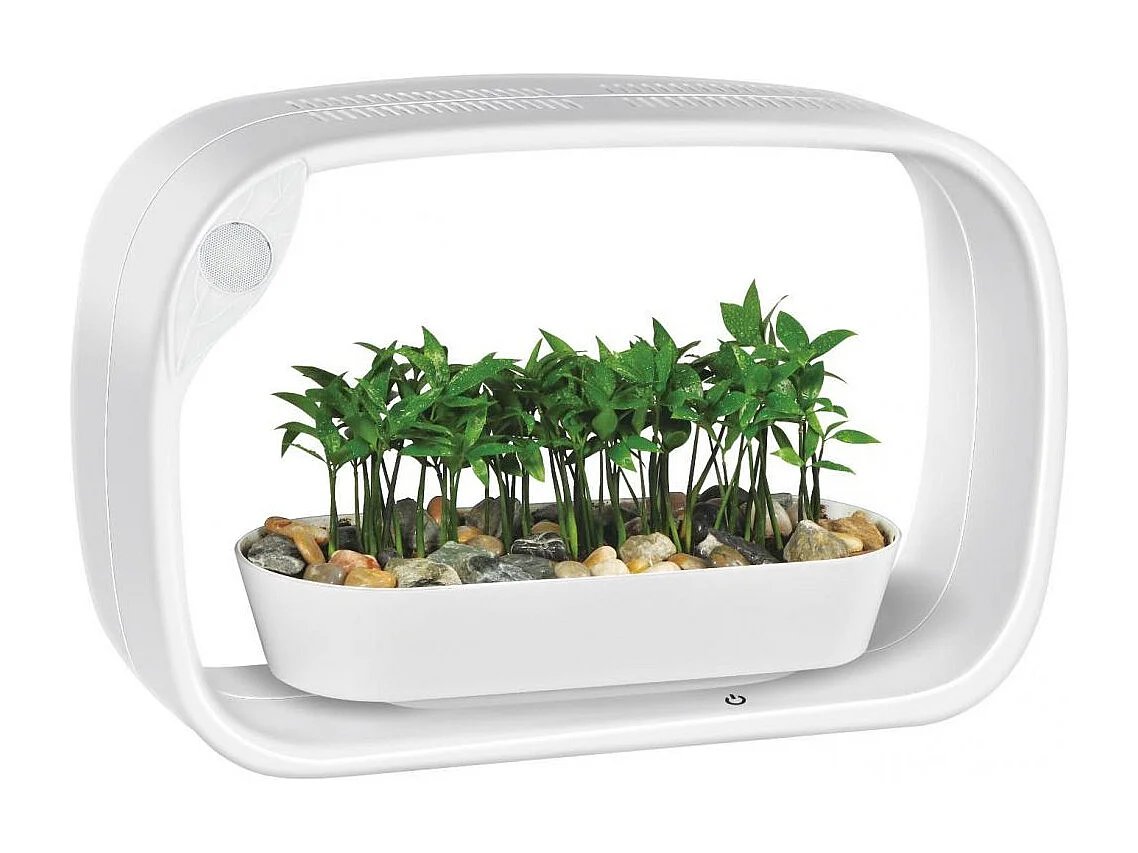 Lampe LED ludique avec jardinière intégrée et enceinte bluetooth 50 LED