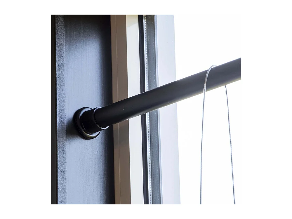 Barre téléscopique pour supports à plantes 116 cm