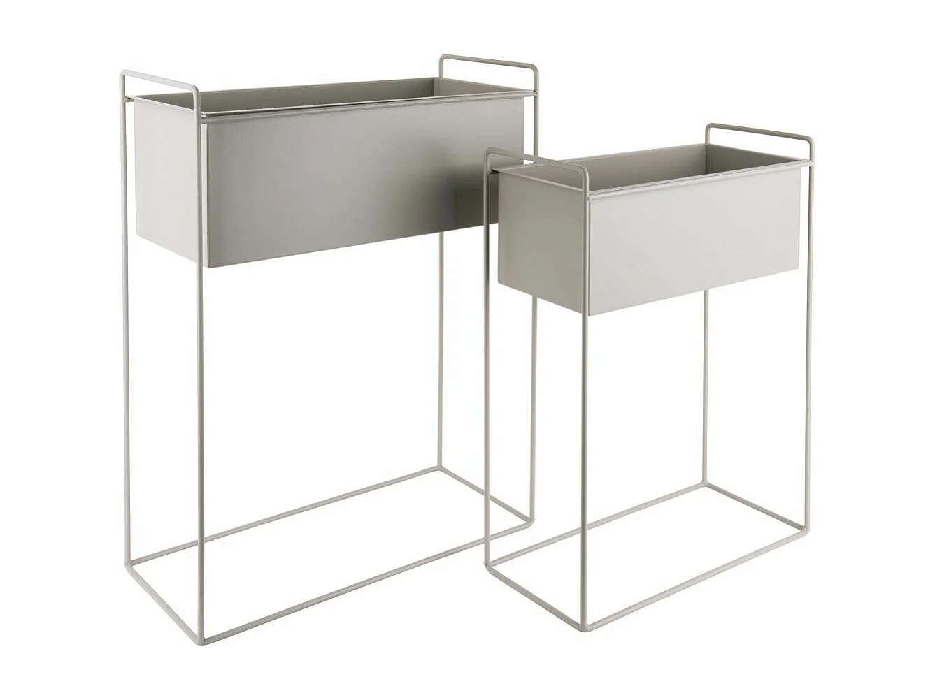 Blumentopf-Set Essence Straight - Warm Grey