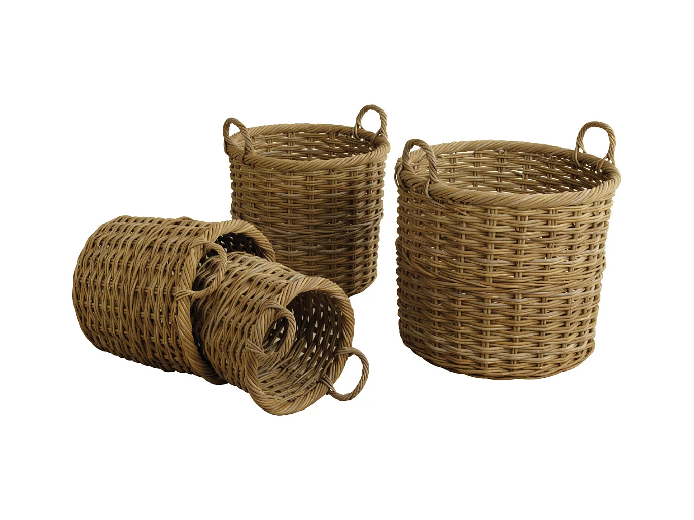 Cache-pots en poelet (Lot de 4)