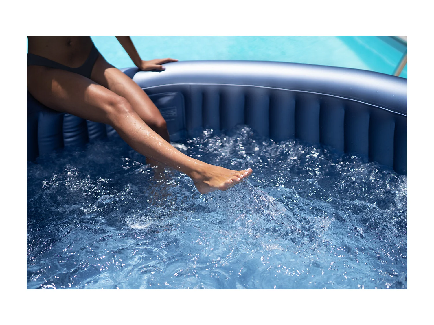 Spa gonflable rond 6 places FORMENTERA