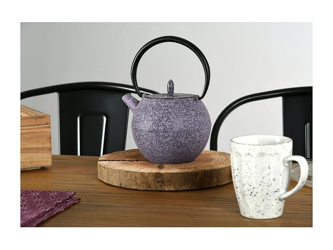 Mug vintage en grès 340 ml  Terrazzo (Lot de 6)